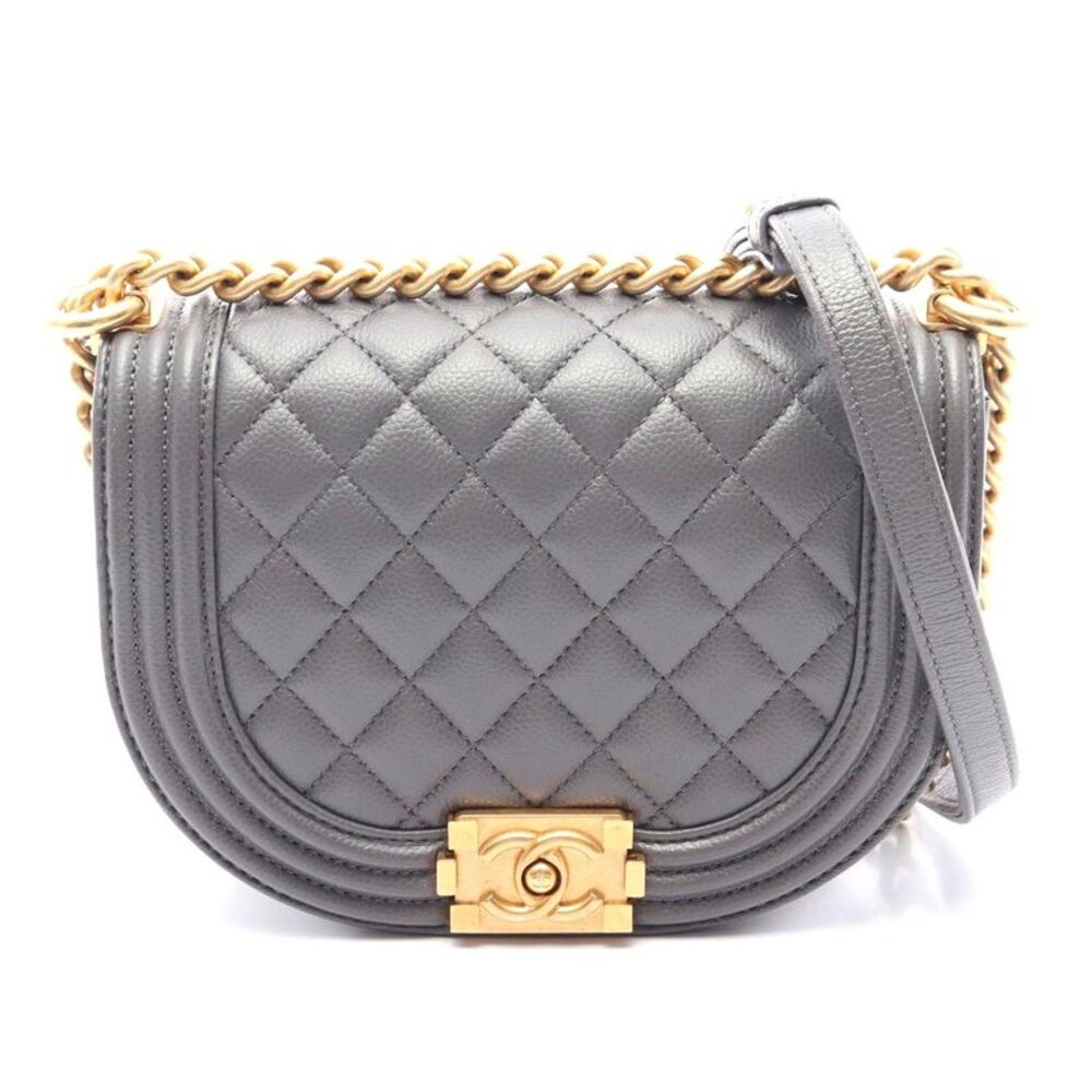 Chanel Boy Small Shoulder Bag Caviar Skin